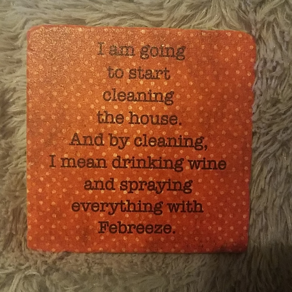 Decorative Ceramic Coaster